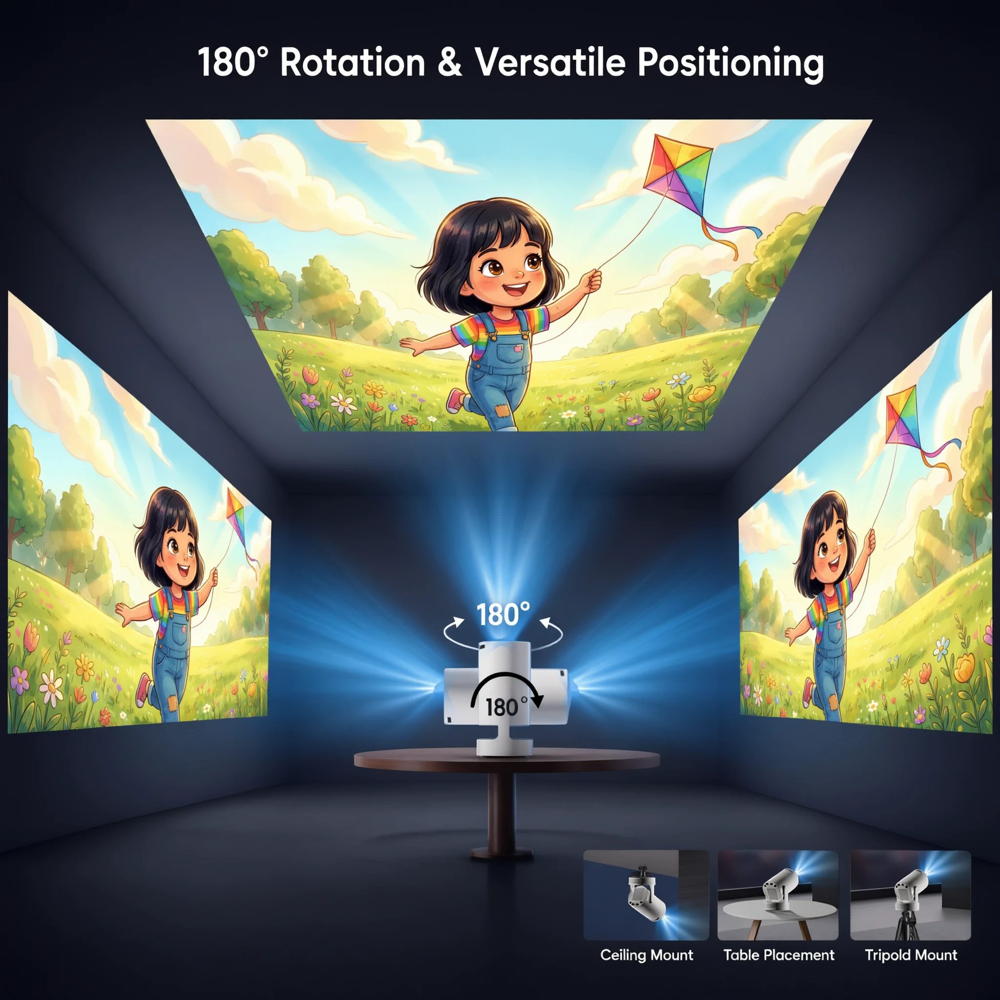 180° rotation